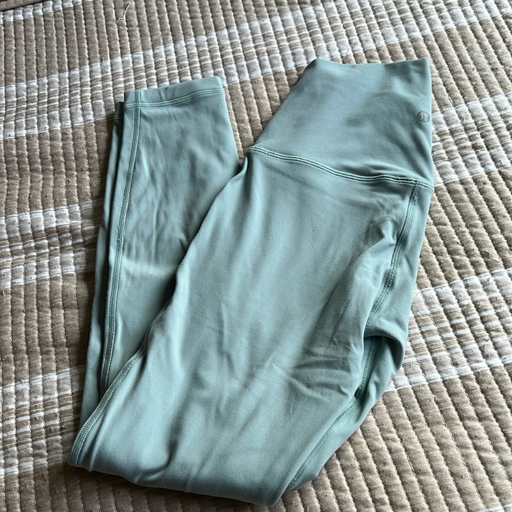 Mint green lululemon leggings